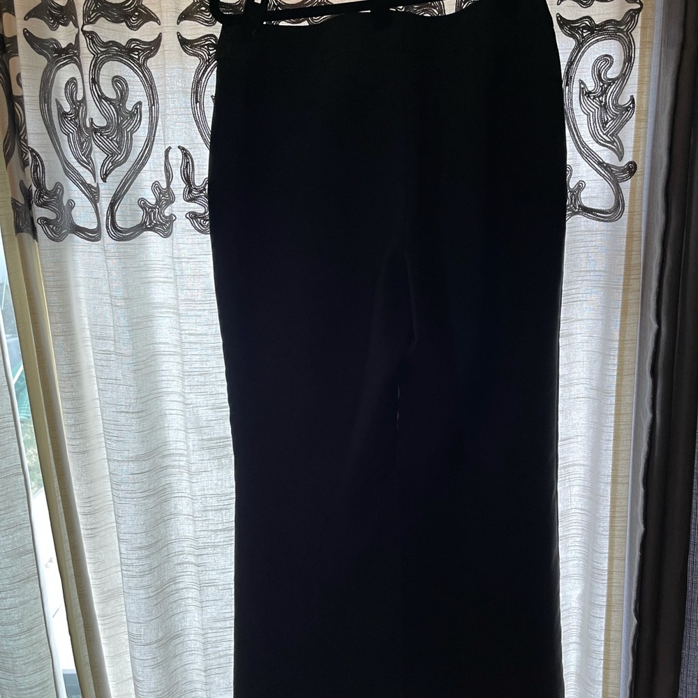 Tall NY & Co wide leg size 14 in Black